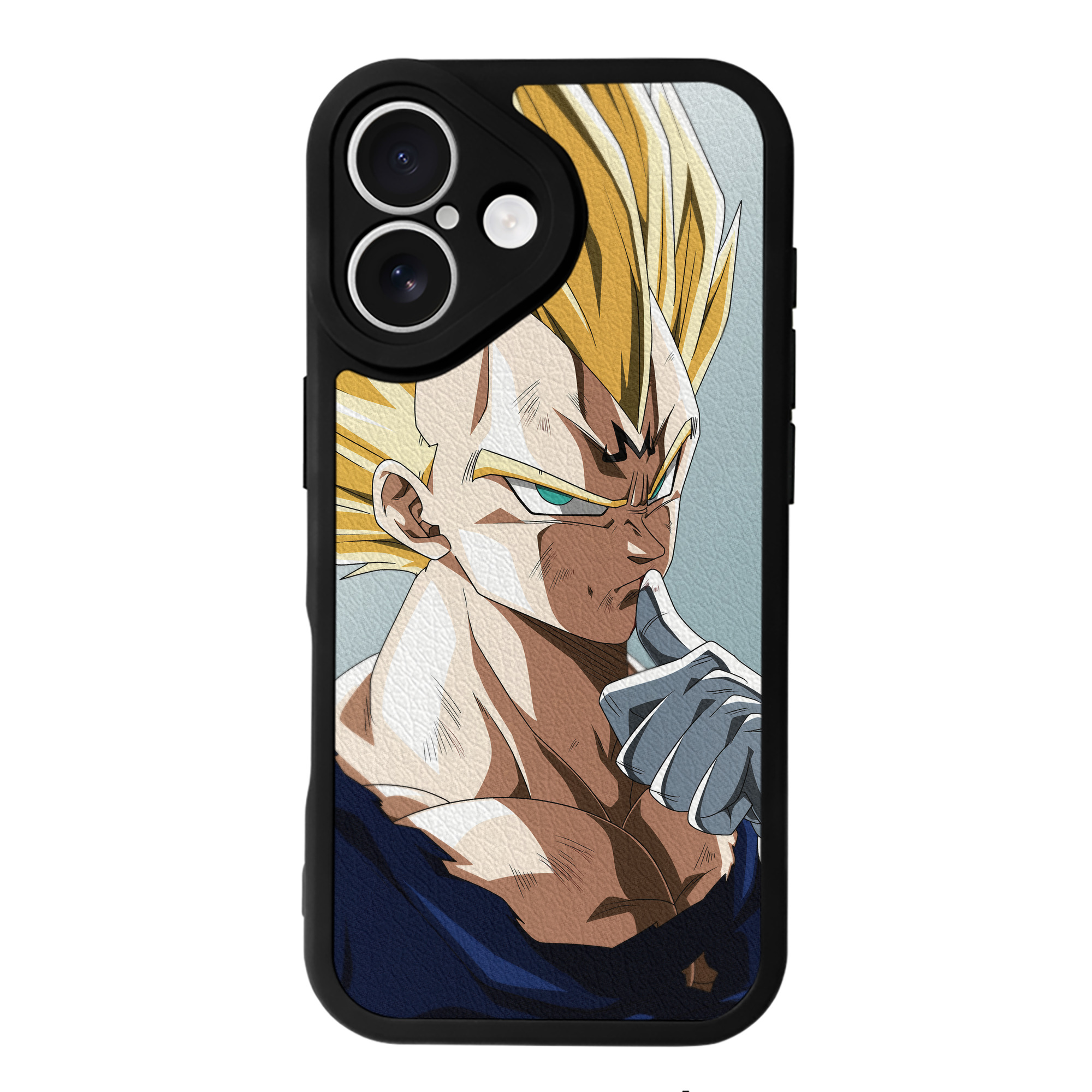 （画像用） ドラゴンボール DRAGON BALL 【iPhone 16シリーズ対応】シリコンスマホケース（レザー調） 材質：シリコン